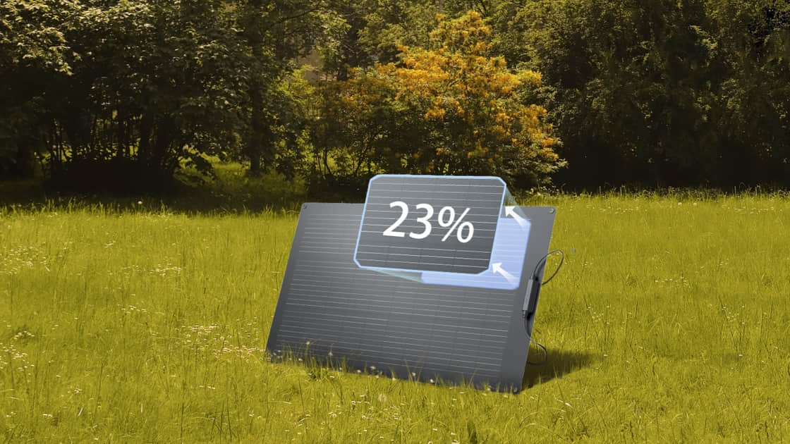 Alta conversión solar del panel flexible 100 W
