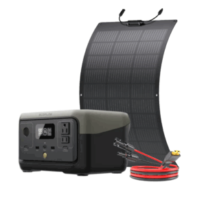 Kit Solar Portátil | EcoFlow River 2 | 300 W + Panel Flexible | 100 W
