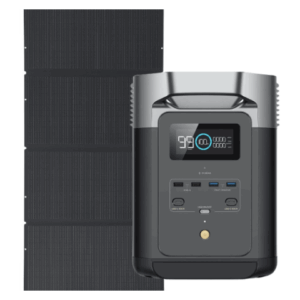 Kit Solar Portátil | EcoFlow Delta 2 | 1.8 kW + Panel Solar | 400 W