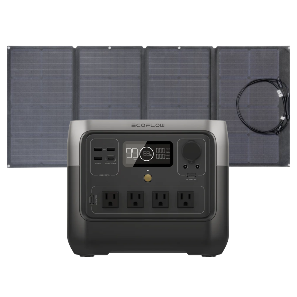 Kit Solar Portátil | EcoFlow River 2 Pro | 800 W + Panel Solar | 220 W - Imagen 2
