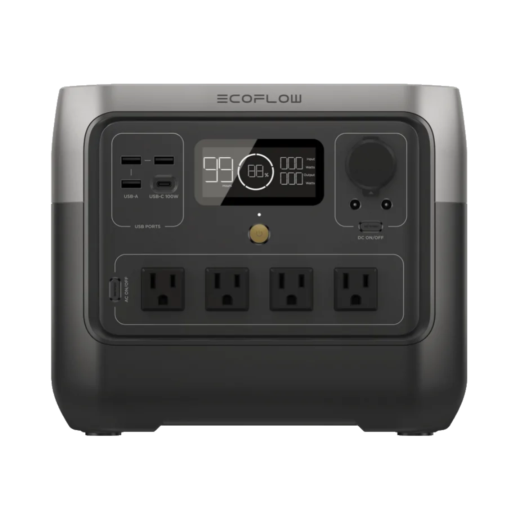 Kit Solar Portátil | EcoFlow River 2 Pro | 800 W + Panel Solar | 220 W - Imagen 3