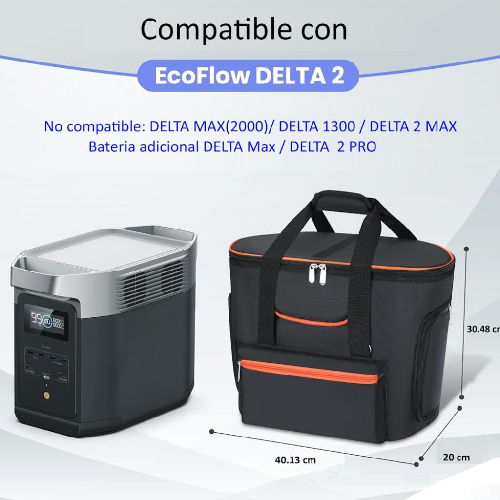 Maleta Flexible para Estaciones | Ecoflow Delta 2 - Imagen 3