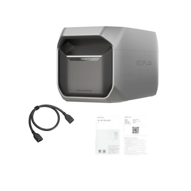 Contenido de la caja batería adicional EcoFlow DELTA 3