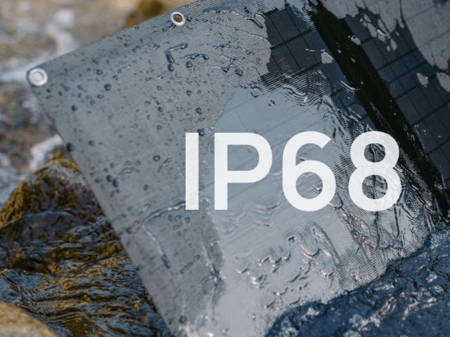 Panel solar EcoFlow impermeable IP68