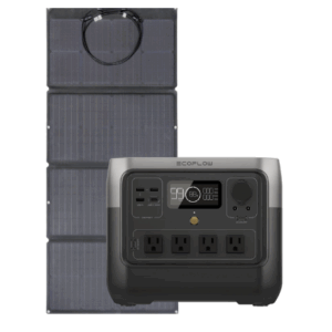 Kit Solar Portátil | EcoFlow River 2 Pro | 800 W + Panel Solar | 220 W