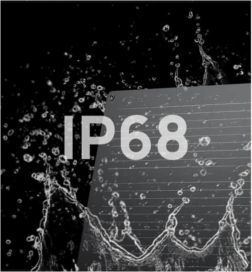 Clasificación IP68 en panel flexible EcoFlow 100 W