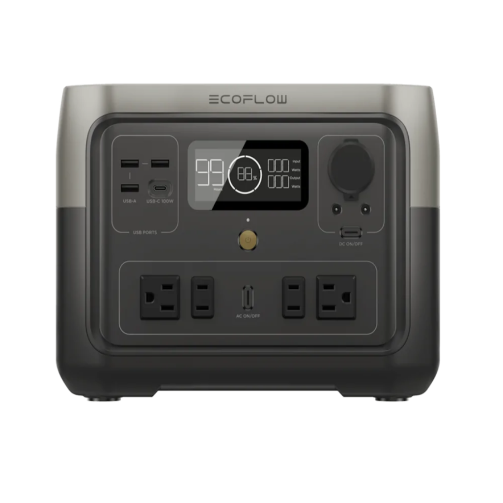 Kit Solar Portátil | EcoFlow River 2 MAX | 500 W + Panel Solar | 160 W - Imagen 3