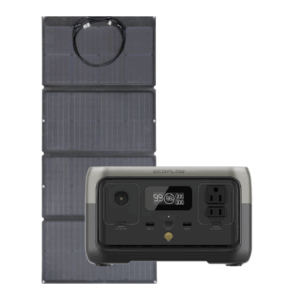 Kit Solar Portátil | EcoFlow River 2 | 300 W + Panel Solar 110 W